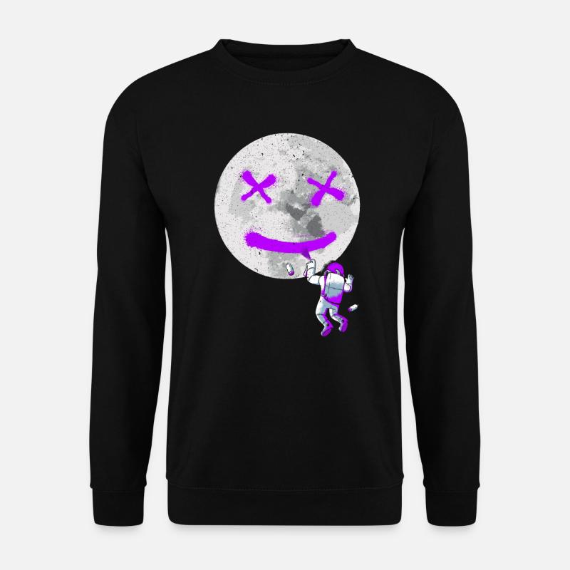 Graffiti Astronaut Street Art - Unisex Sweatshirt - black