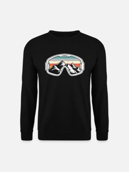 Snowboarden Snowboarder Snowboard Wintersport - Unisex Pullover - Schwarz