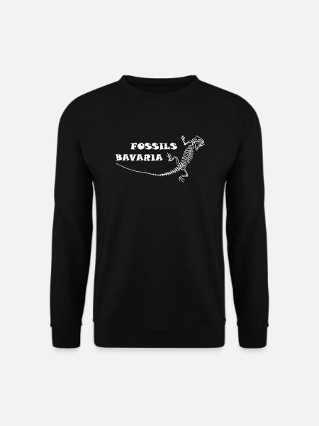 Dinosaurs, fossils, paleontologist, - Unisex Sweatshirt - black