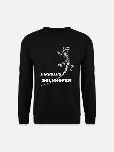 Dinosaurs, fossils, paleontologist, - Unisex Sweatshirt - black