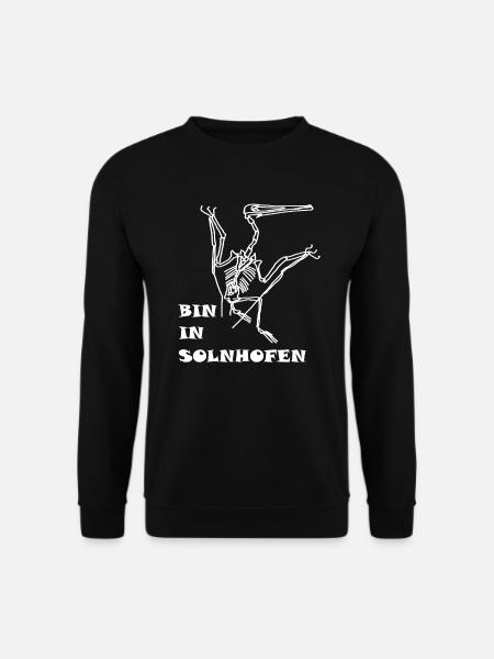 Dinosaurs, fossils, paleontologist, - Unisex Sweatshirt - black
