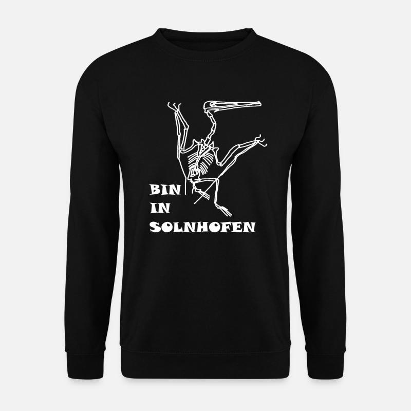 Dinosaurs, fossils, paleontologist, - Unisex Sweatshirt - black