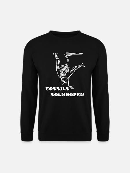 Dinosaurs, fossils, paleontologist, - Unisex Sweatshirt - black