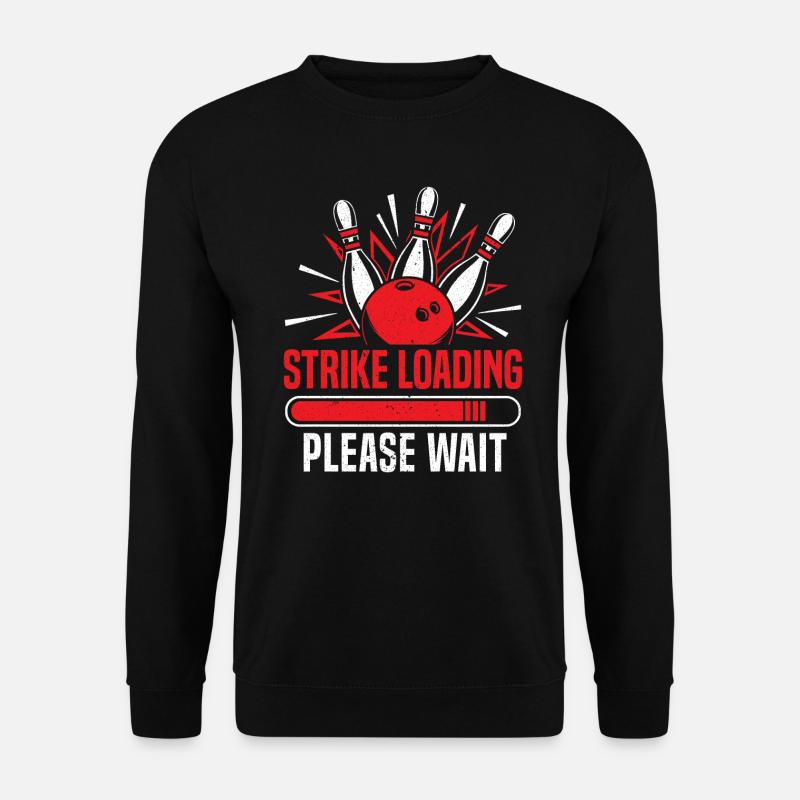 Strike Loading Bowling - Unisex Sweatshirt - black