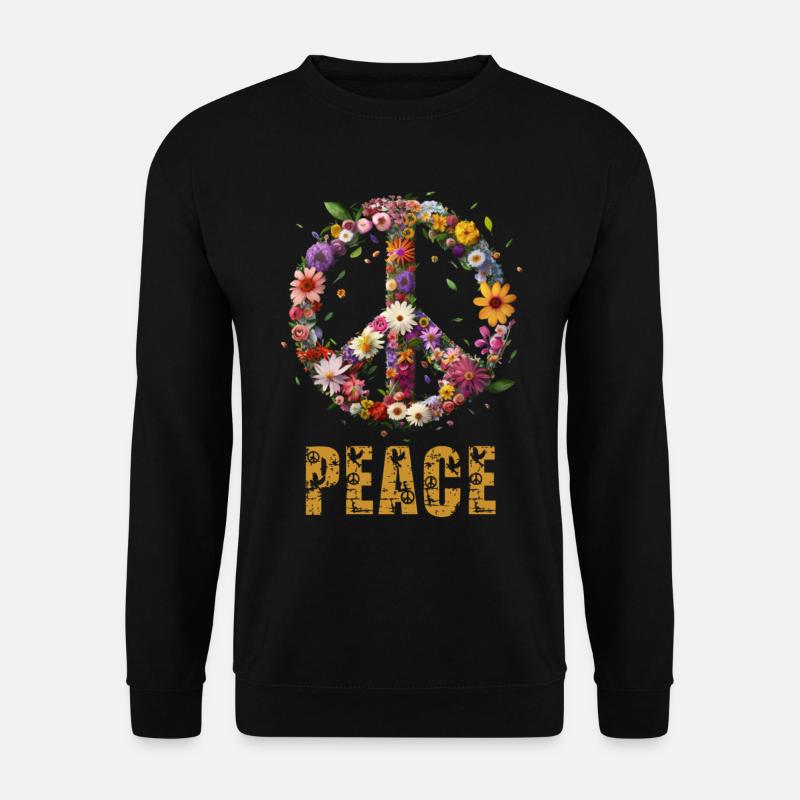 Peace - Fred - Unisex Sweatshirt - black