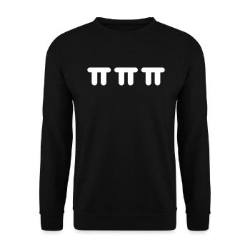 Crying Tears ㅠㅠㅠ Korean Emoticon - Unisex Sweatshirt - black - Front - Alina (178cm) & Michal (187cm)