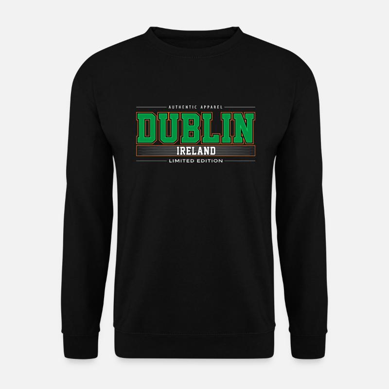 Dublin - Unisex svetaripaita - musta