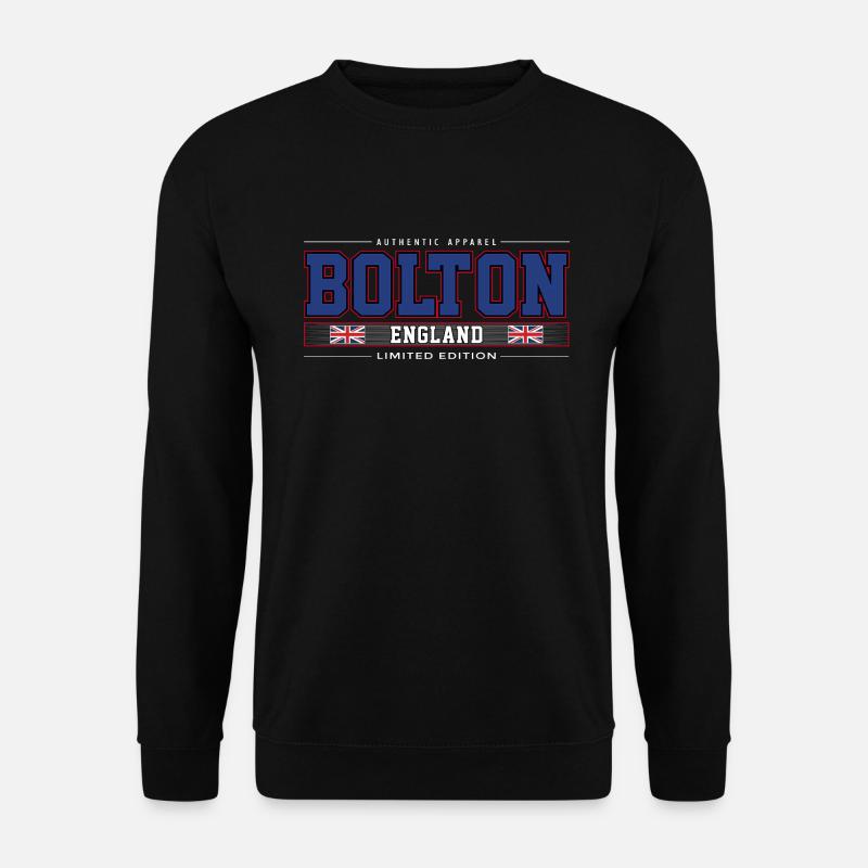 Bolton - Unisex Pullover - Schwarz