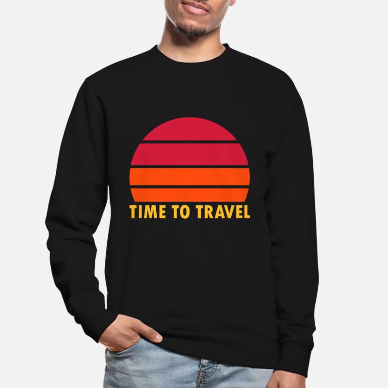 Temps de déplacement (soleil partagé) Sweat-shirt Unisexe