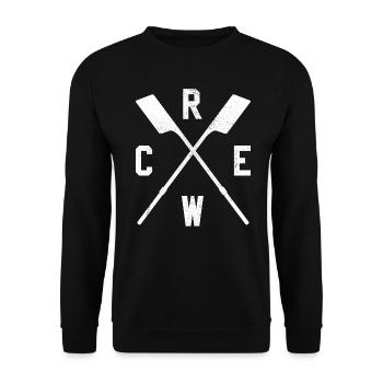 Paddel Rudern Stand Up Kajak - Unisex Pullover - Schwarz - Vorne - Alina (178cm) & Michal (187cm)