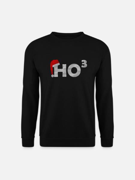 HOHOHO Christmas HO High 3 christmascontest - Unisex Sweatshirt - black