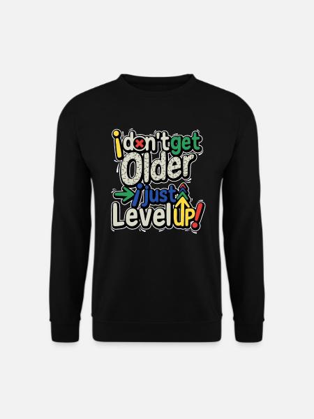 Gaming Multiplayer Spiele Geburtstag Game Zocker - Unisex Pullover - Schwarz