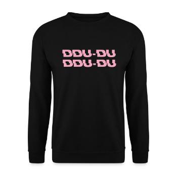 BLACKPINK DDU DU DDU DU - Unisex Sweatshirt - black - Front - Alina (178cm) & Michal (187cm)
