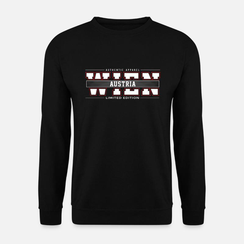 Wien - Unisex Pullover - Schwarz