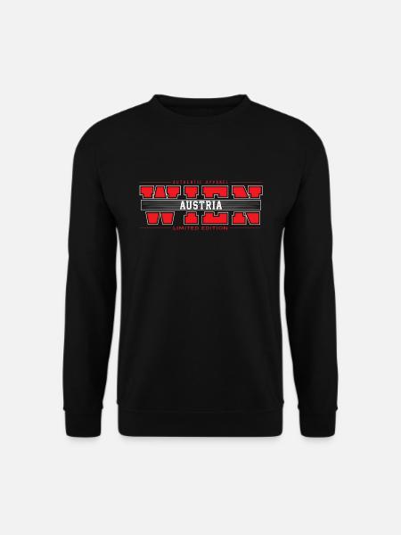 Wien - Unisex Pullover - Schwarz