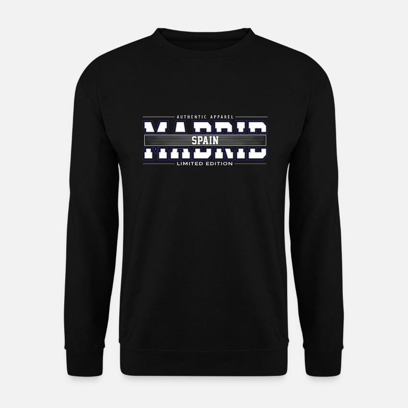 Madrid - Unisex Pullover - Schwarz