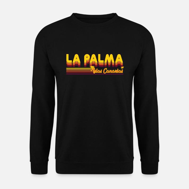 Île de La Palma des îles Canaries - Sweat-shirt Unisexe - noir