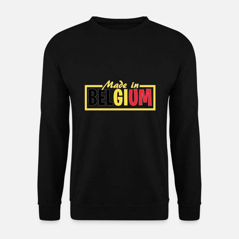 Made in Belgium - Unisex Sweatshirt - black