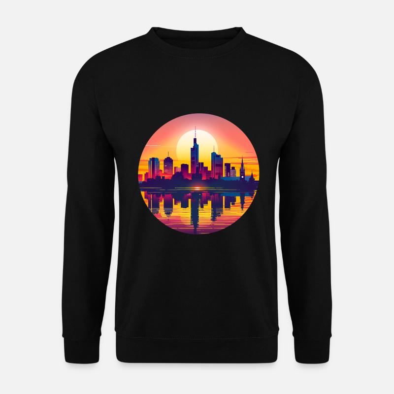 Hanover Skyline - Unisex Sweatshirt - black