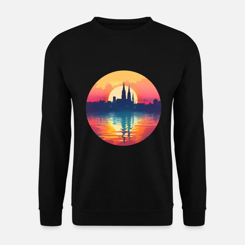 Heilbronn Skyline - Unisex Sweatshirt - black