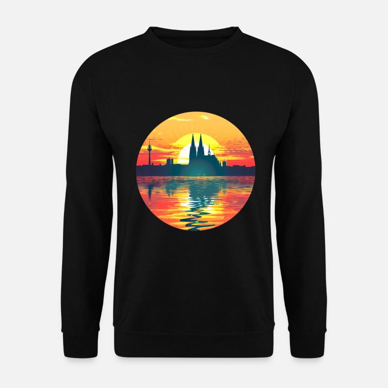 Cologne Skyline - Unisex Sweatshirt - black