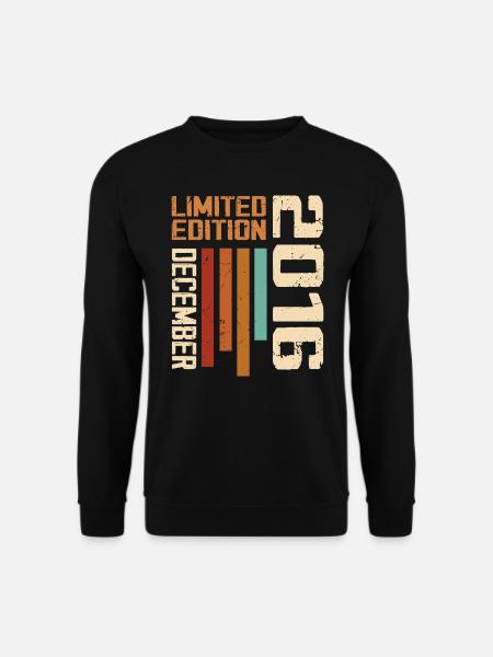 December 2016 - 2016 December - Unisex Sweatshirt - black