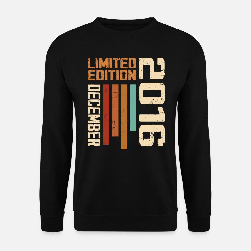 December 2016 - 2016 December - Unisex Sweatshirt - black