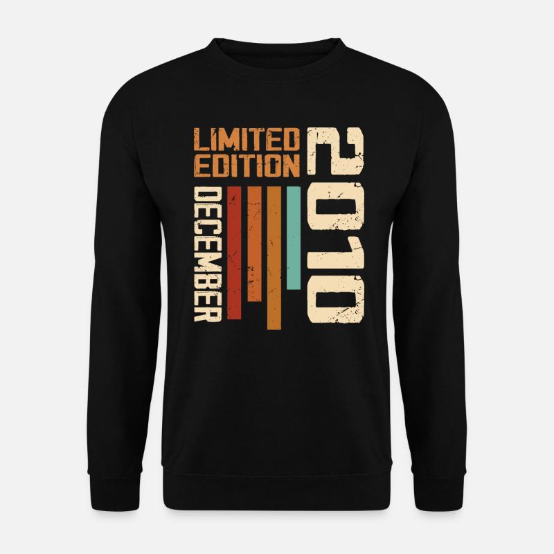 Dezember 2010 - 2010 Dezember - Unisex Pullover - Schwarz
