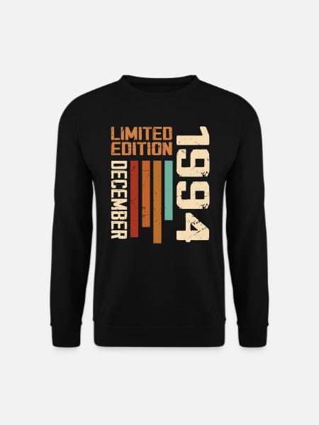 Dezember 1994 - 1994 Dezember - Unisex Pullover - Schwarz