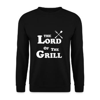 Lord Of The Grill - Unisex Pullover - Schwarz - Vorne - Alina (178cm) & Michal (187cm)