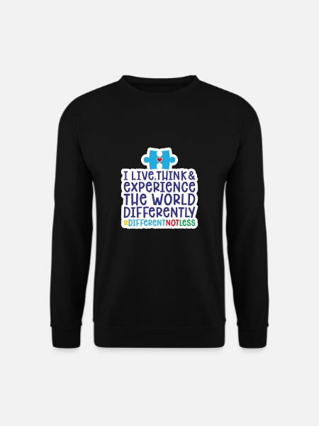 Autism puzzle - Unisex Sweatshirt - black