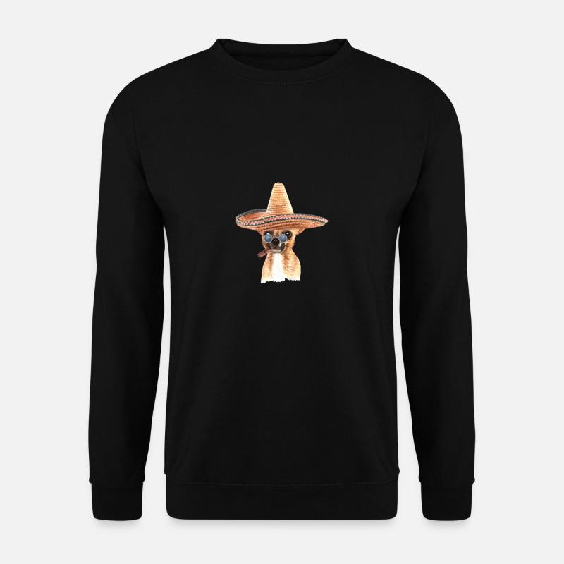 Chihuahua - Unisex Pullover - Schwarz