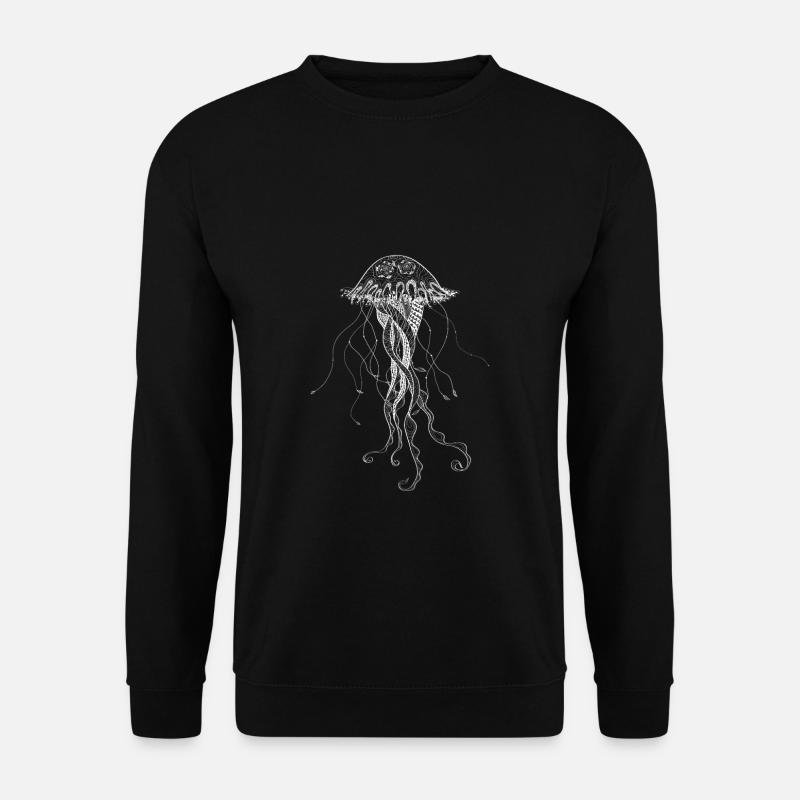 Qualle - Unisex Pullover - Schwarz