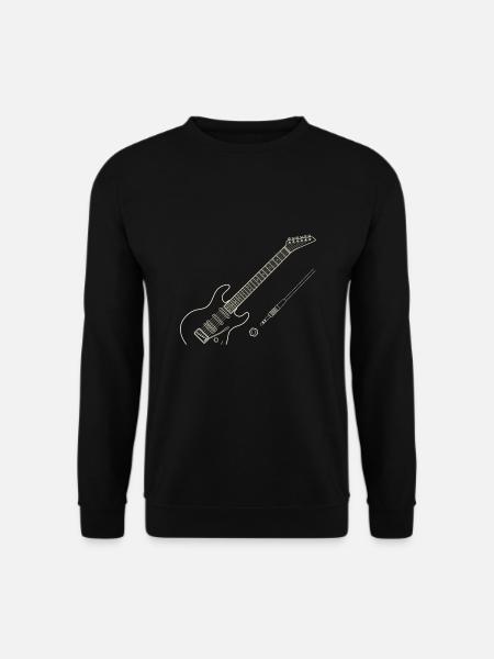 E-Gitarre - Unisex Pullover - Schwarz