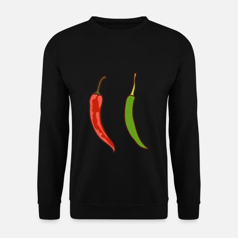 Spicy Chilli - Unisex Sweatshirt - black