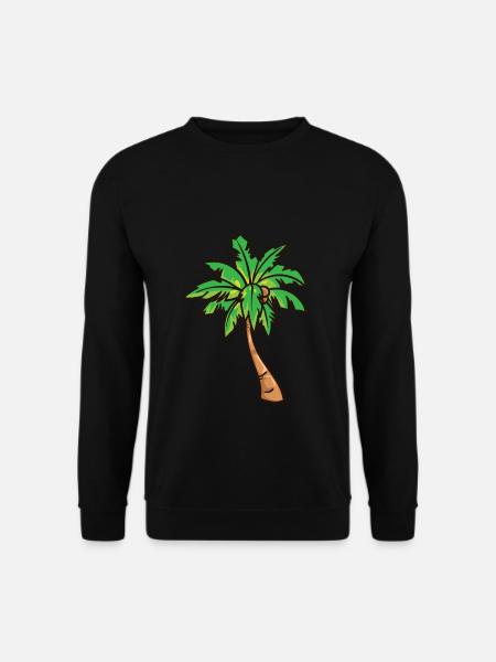 Palmier - Sweat-shirt Unisexe - noir