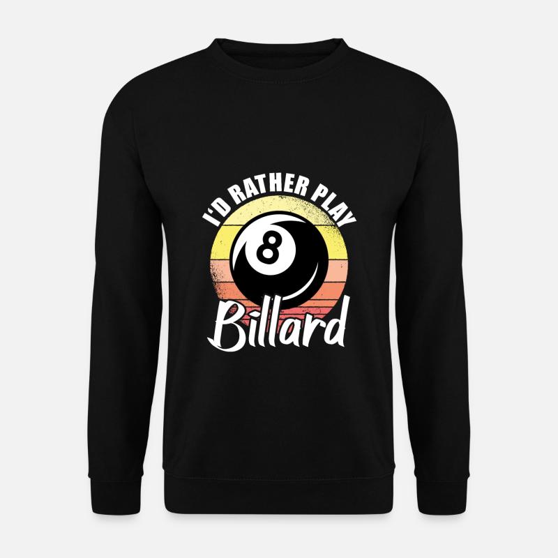 Billard 8 boules - Sweat-shirt Unisexe - noir