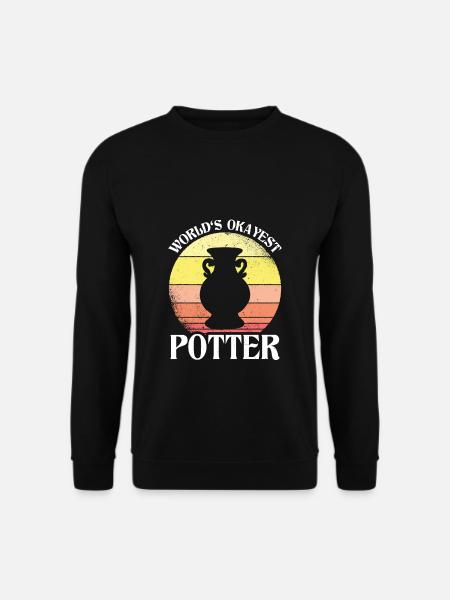 Retro Potter Potter - Unisex Sweatshirt - black