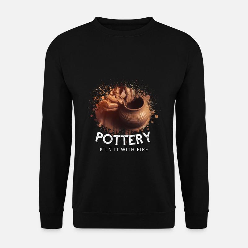 Töpfer Töpfern - Unisex Pullover - Schwarz
