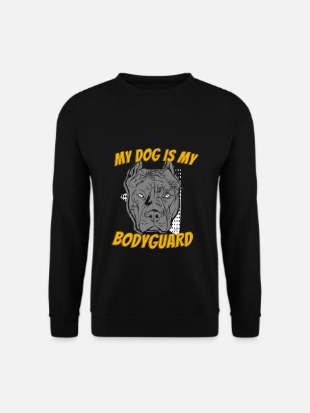 Pitbull américain Bully - Sweat-shirt Unisexe - noir
