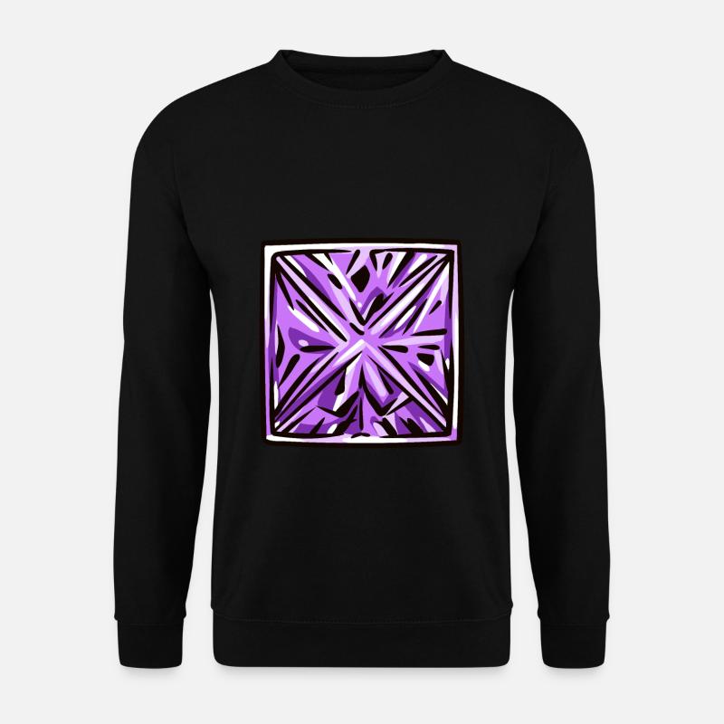 Diamond Gemstone - Unisex Sweatshirt - black