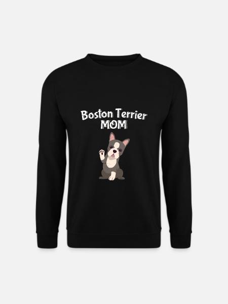 Maman Boston Terrier - Sweat-shirt Unisexe - noir