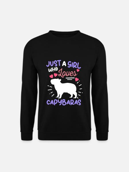 Capybara - Unisex Sweatshirt - black