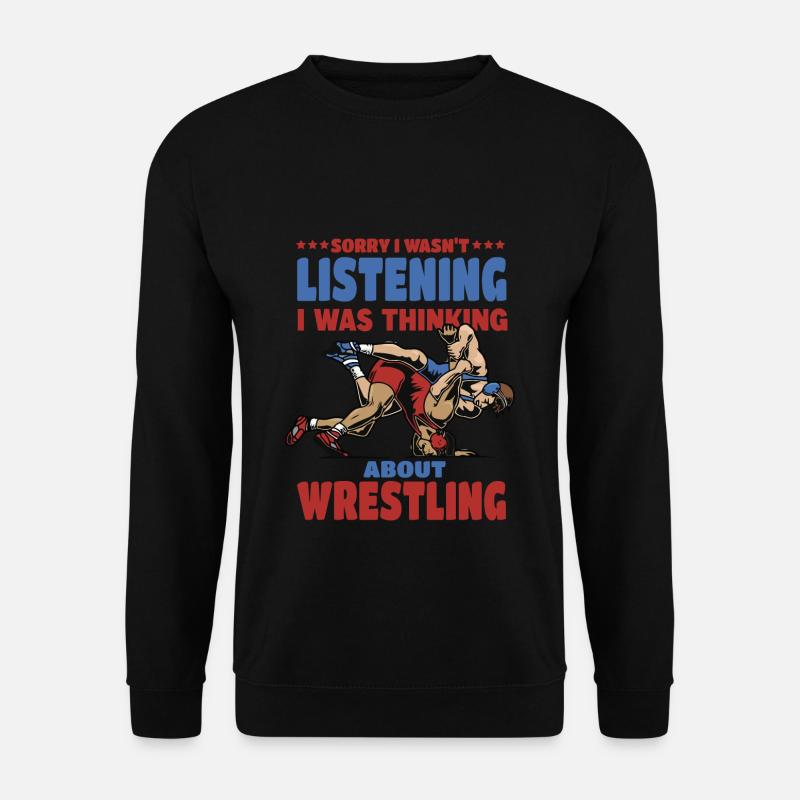 Wrestling Wrestler - Unisex Pullover - Schwarz