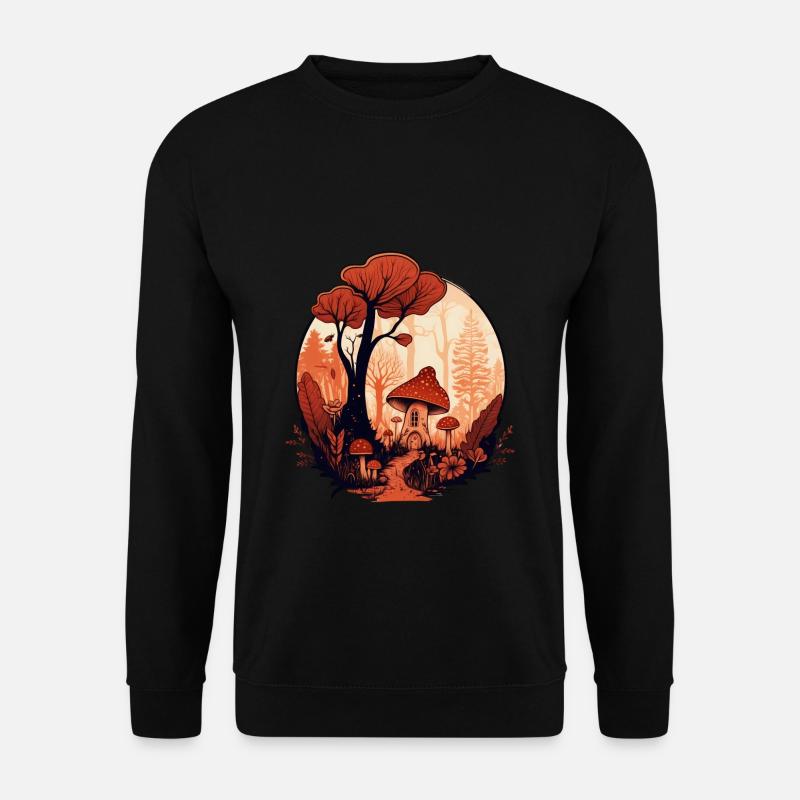 Fungi - Unisex Sweatshirt - black