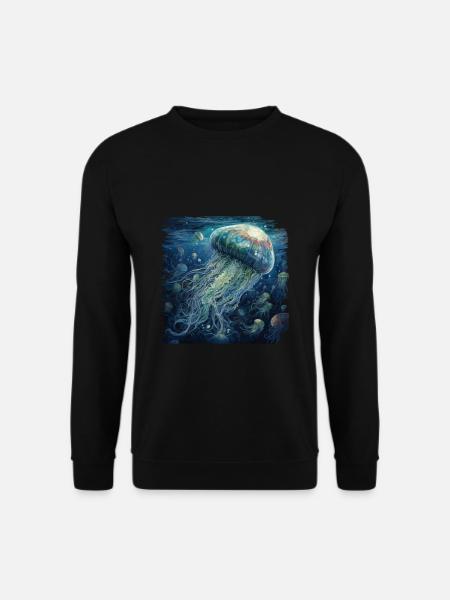 Jellyfish - Unisex Sweatshirt - black