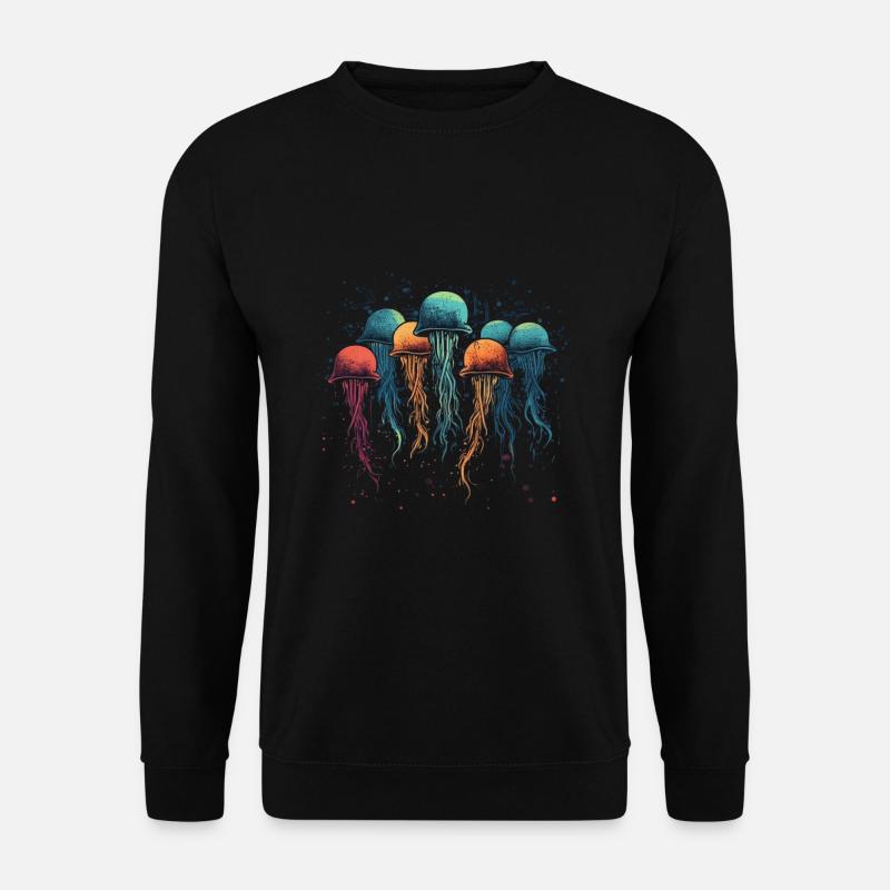 Jellyfish - Unisex Pullover - Schwarz