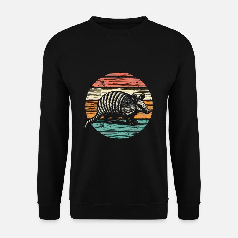 Armadillo Gürteltier - Unisex Pullover - Schwarz