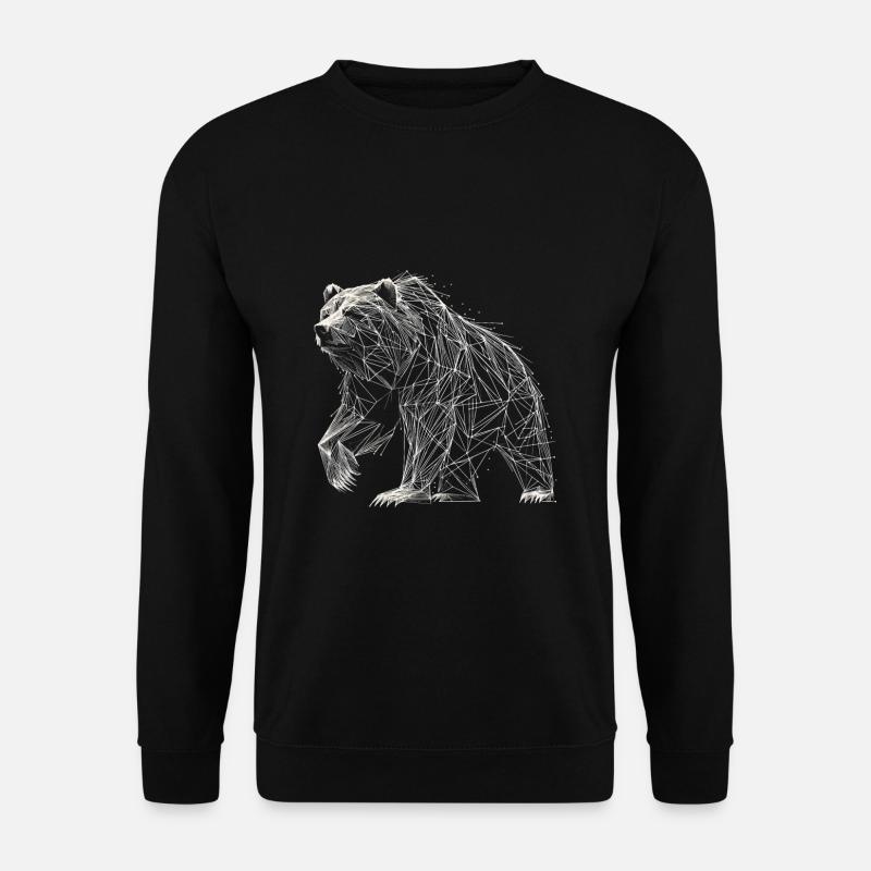 Bear - Unisex Sweatshirt - black