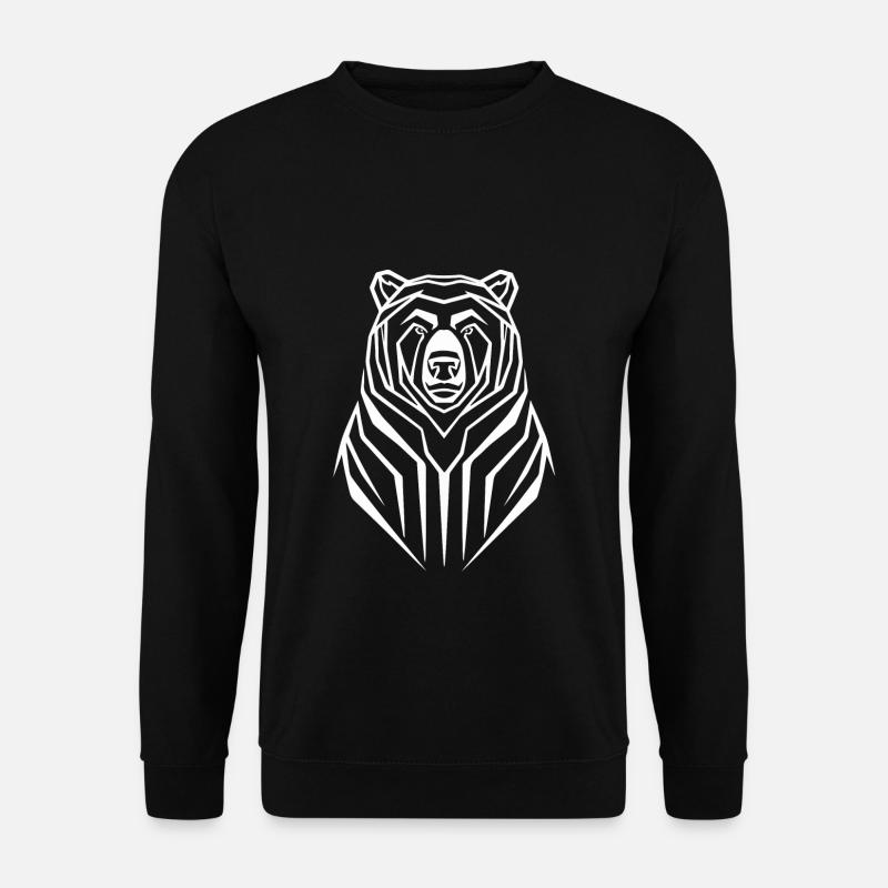 Bär - Unisex Pullover - Schwarz